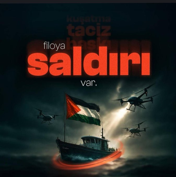 Hırçın denizlerin dalgaları değil, fani dünyanın zalimleri umuda engel oluyor
#FreePalestine #SumudForGaza