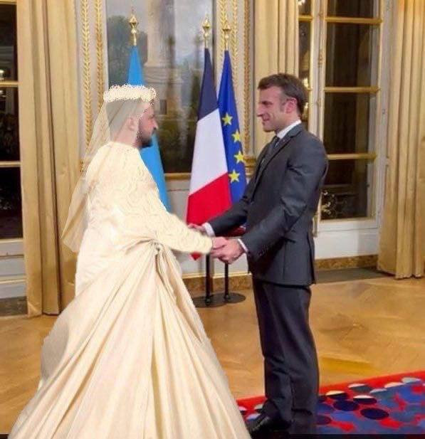 indeec1937's tweet photo. Макрон выступил против идеи ФРГ выдать Украине кредит $140 млрд за счет российских активов.
Поматросил и бросил! https://t.co/RZ7NH6ryHx
