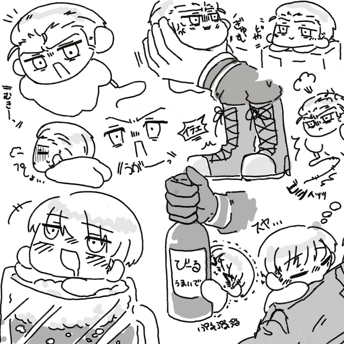 らくがき
ちみっこるっつ