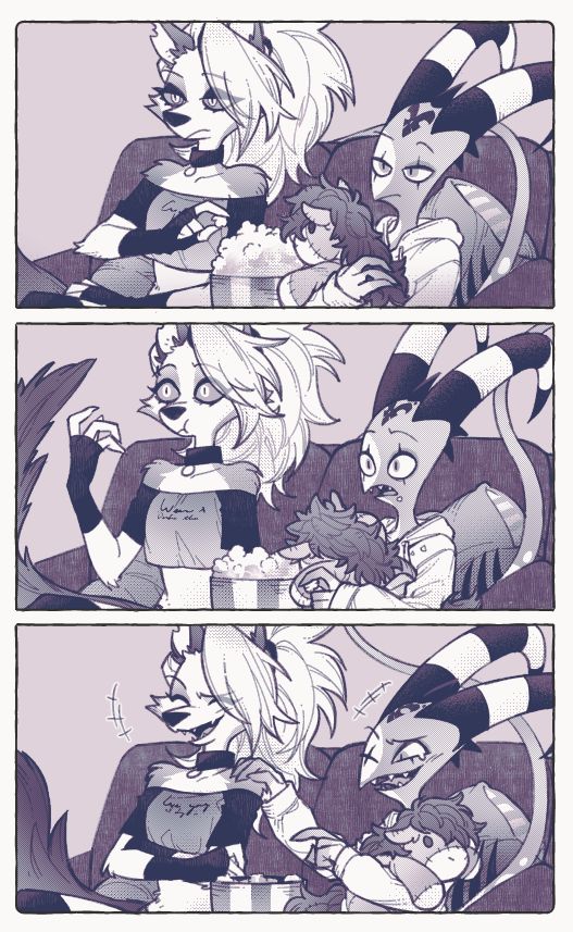 ♥️♥️♥️♥️♥️♥️♥️♥️♥️
.
#Helluvaboss #HelluvaBossLoona #HelluvaBossFanart #Loona #loonahelluvaboss #loonafanart #Helluvaboss #itsnotmyart #commisionopen #verosika #comicart #loonaxVerosika