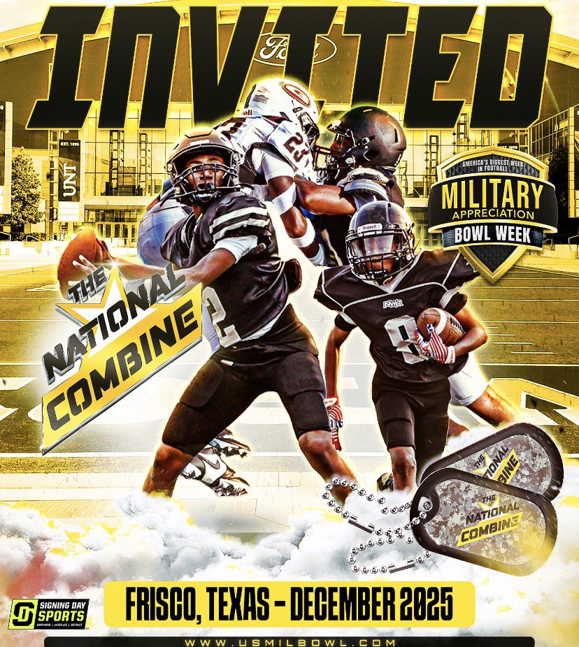 Carson Moore (@cmoore2029) on Twitter photo Received my official invite to #TheNationalCombine - thank you <a href="/CoachMcCannERT/">Coach McCann</a>, <a href="/GregCooperUSA/">Sr. Nat’l Director | Military Appreciation Bowl</a>& <a href="/USArmyBowl/">Military Appreciation Bowl Week</a> Received my official invite to #TheNationalCombine - thank you <a href="/CoachMcCannERT/">Coach McCann</a>, <a href="/GregCooperUSA/">Sr. Nat’l Director | Military Appreciation Bowl</a>& <a href="/USArmyBowl/">Military Appreciation Bowl Week</a>