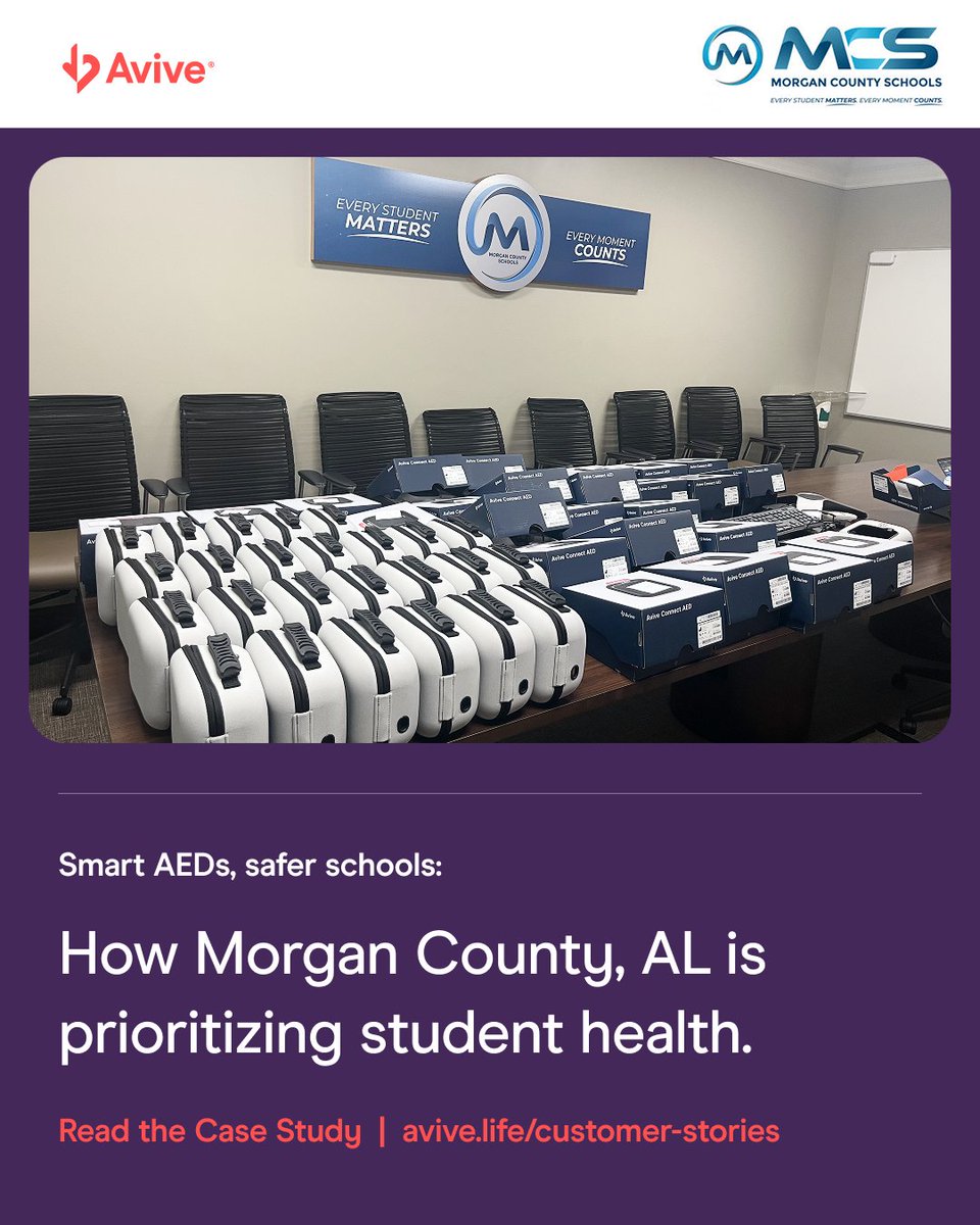 AviveSolutions's tweet image. From managing student medications to running emergency drills, Sarah Welborn, RN, BSN set out to modernize Morgan County Schools&apos; approach to the health and safety of 7,600+ students. One of her top priorities: improving how the district managed its avive.life/customer-stori…