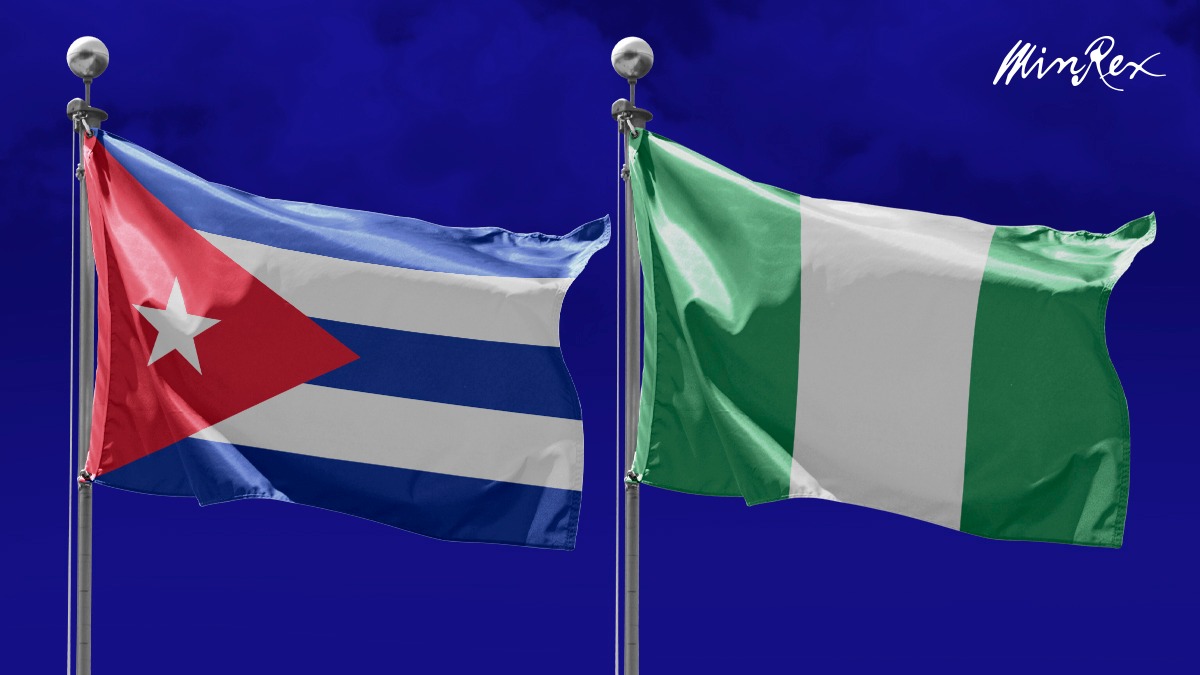 #Cuba 🇨🇺 y #Nigeria 🇳🇬conmemoraron hoy 51 años de relaciones diplomáticas basadas en el respeto, la solidaridad y el apoyo mutuo.

🤝 Ratificamos la voluntad de continuar fortaleciendo las relaciones de cooperación y amistad entre ambas naciones hermanas.