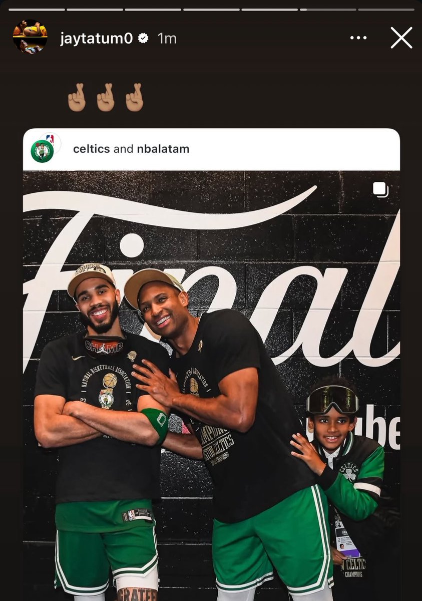 Jayson Tatum on Instagram: