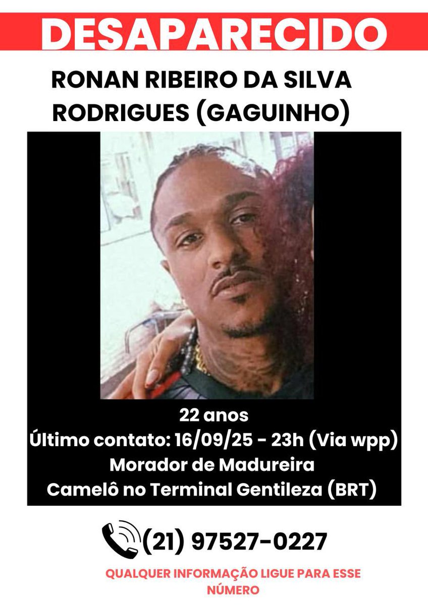 hellkitty_ravy's tweet photo. Boa noite, gente! 
ESSE É O RONAN, ele tá sumido há 15 dias, saiu pra trabalhar e desde então não voltou mais pra casa. Se alguém ver ele ou souber de algo por favor entre em contato comigo. A FAMÍLIA ESTÁ DESESPERADA!!!🆘🆘🆘🆘🆘🆘🆘🆘🆘🆘🆘🆘🆘🆘 https://t.co/2utljcwzgj