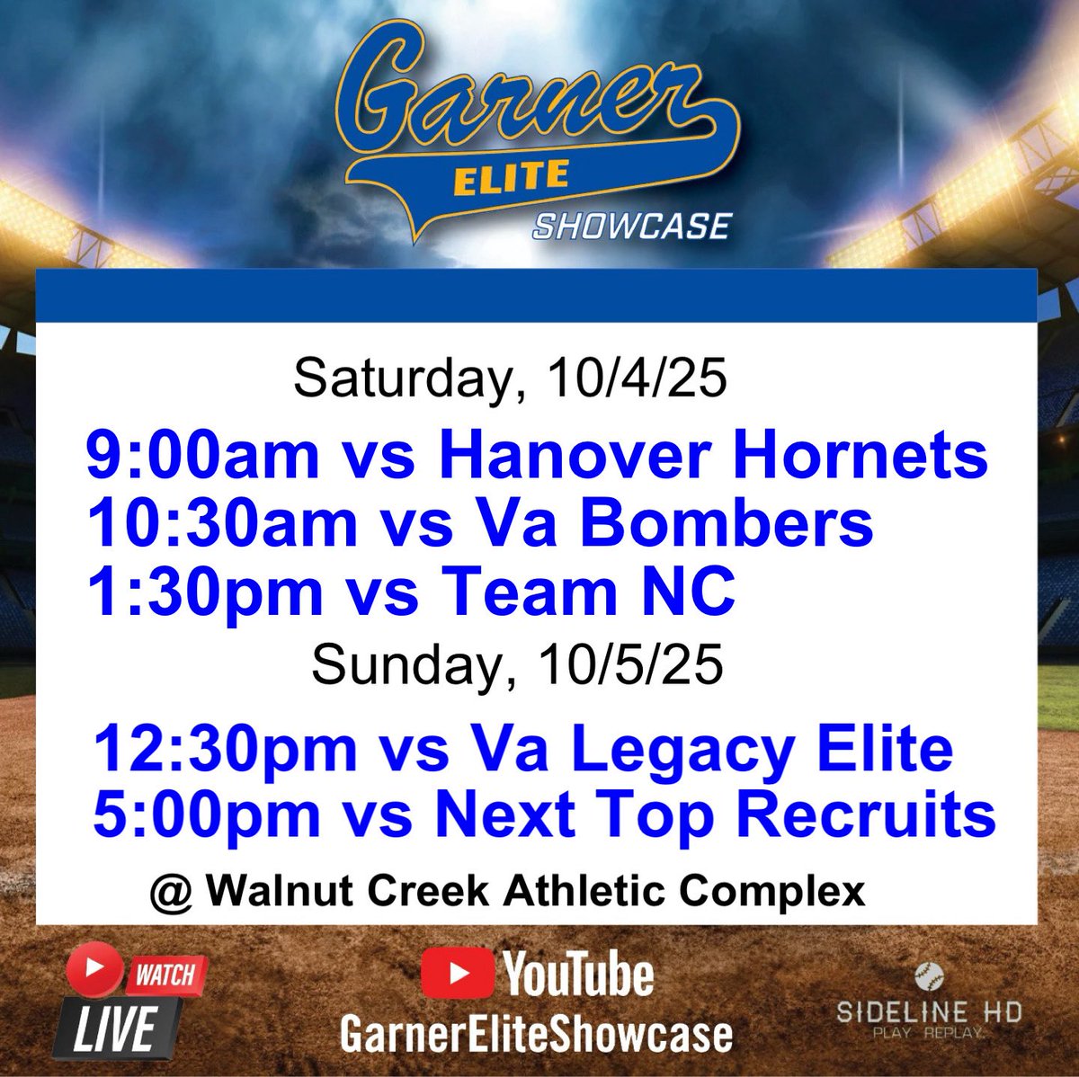 First showcase tournament of our fall season is this weekend! We have added several new girls!! You need to check this team out! 🥎💙