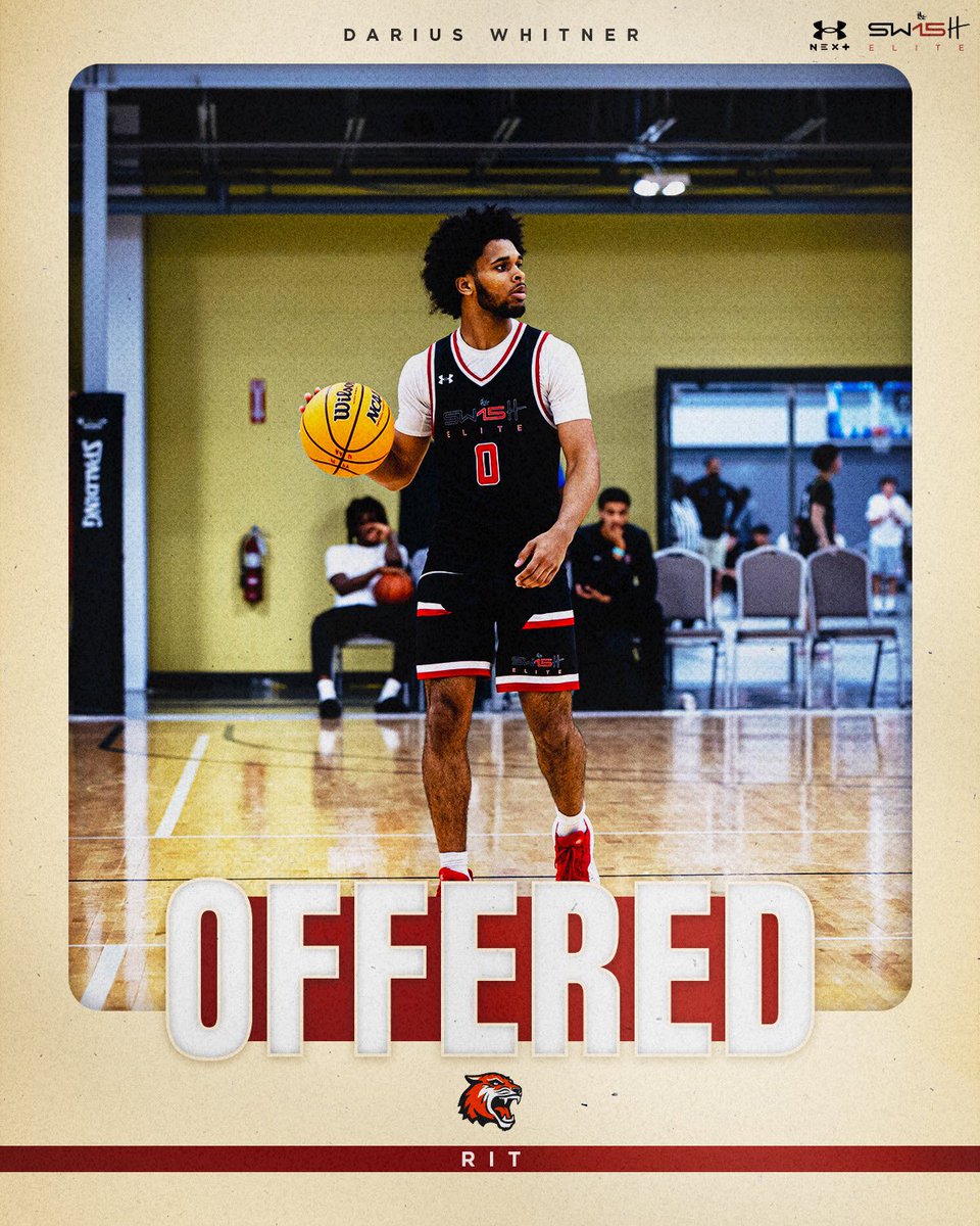 Congrats to Darius Whitner for receiving an offer from RIT!

#sw15hway | #sw15h
