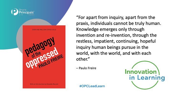 Leading through Inquiry is a powerful way to build learner agency. #OPCLeadLearn