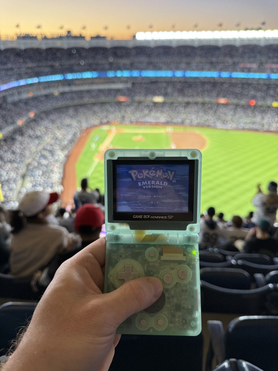 Pokémon Emerald and playoff Baseball ❤️
Still working on Gold Symbols!