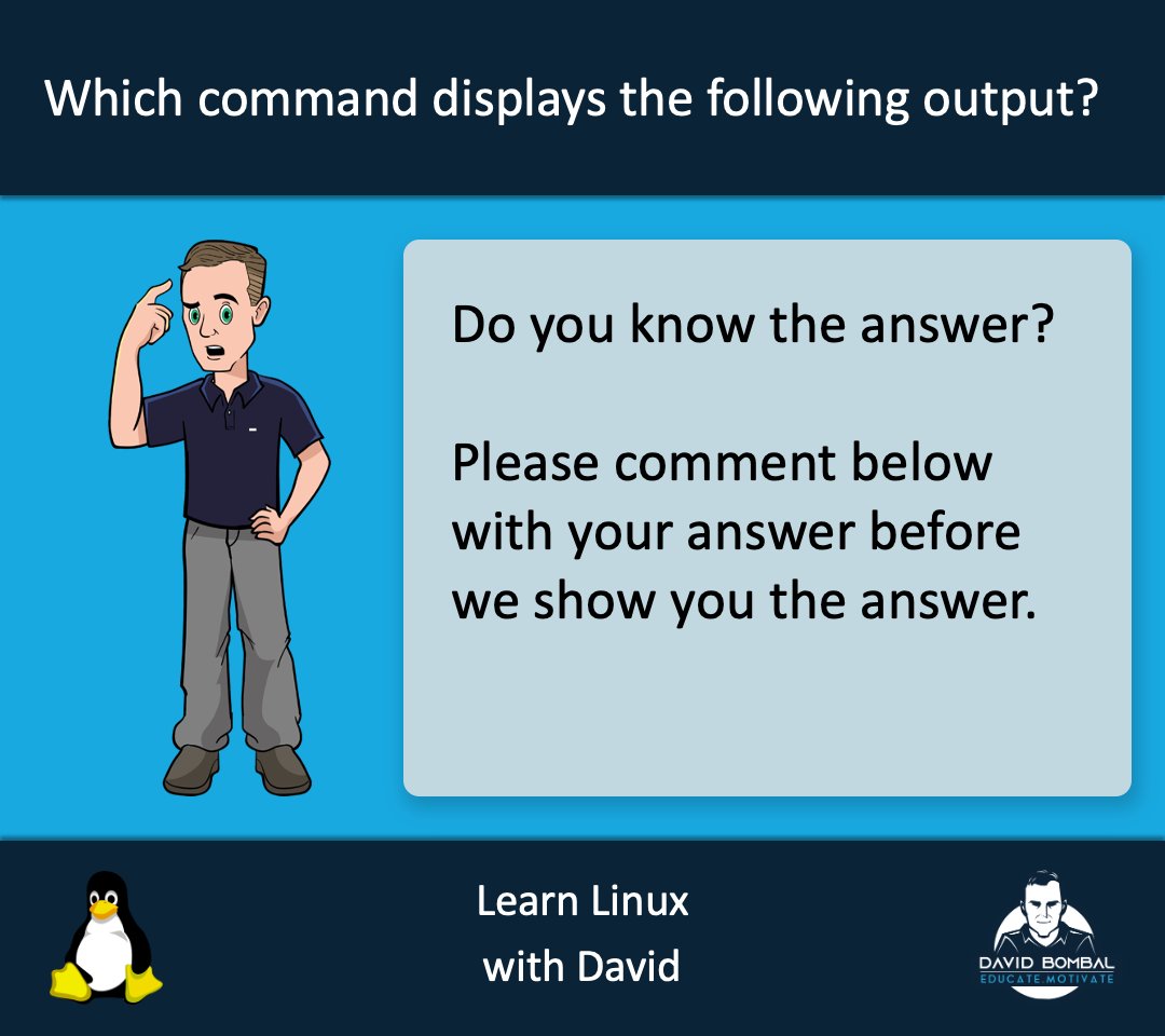 davidbombal's tweet image. Learn Linux with David

#Linux #Ubuntu #KaliLinux