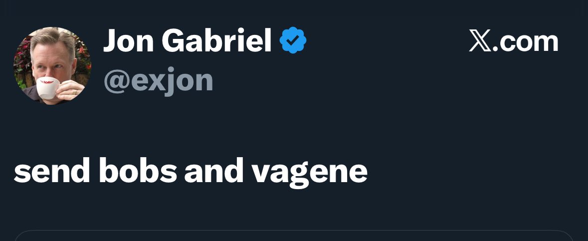 U2LoveandLogic's tweet image. @exjon 
Oh shoot!  You’re late to the party!
You could be The King of Pedophiles!  Instead you’re just the King of Bobs and Vagenes
Keep talking to your daughter about dogs and soon you could be co-king with Trump.  
#ReleaseAllTheEpsteinFiles 
#azgop #Libertarian  #values #grift