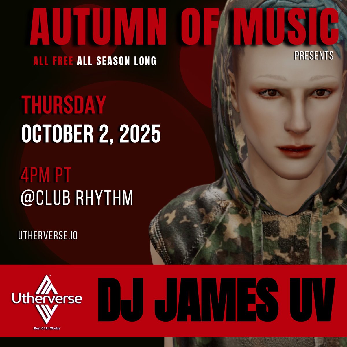TOMORROW it begins!
With our very own <a href="/JamesoftheUV/">JamesUV</a> 

DIRECTLY FOLLOWING OUR WEEKLY SPACE!
In #XAEON #UTHERVERSE