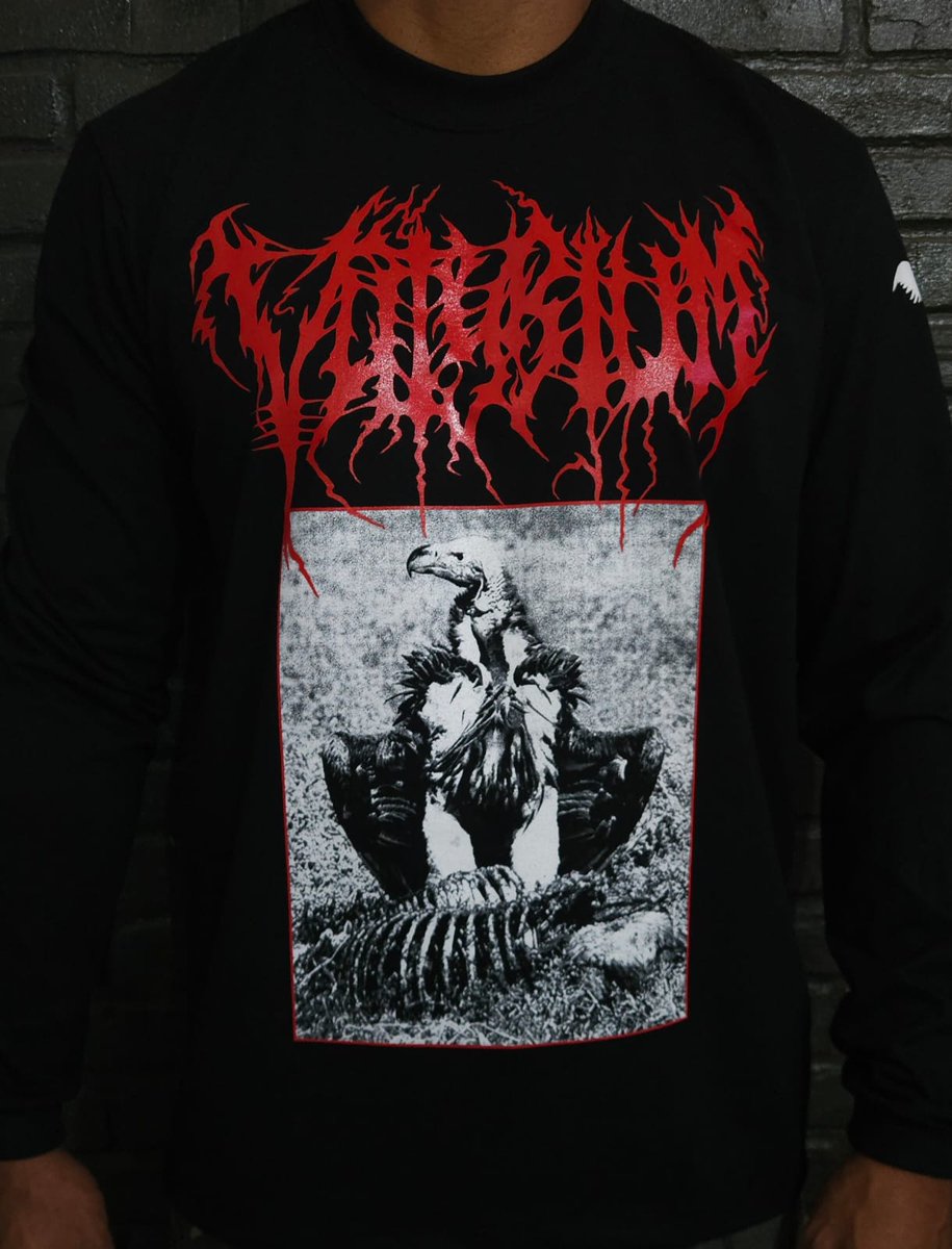 AOCR_ED's tweet photo. * Vultyrium (fi) "s/t" Long Sleeve Shirts!!!

* Available in Sizes: M to XL!
* 100% official merchandise!

* Place your order here:
aocreuropedivisionfr@laposte.net

* Shipping from Hazebrouck, France.

#vultyrium #finnishblackmetal #blackmetal 
#angelofcemeteryrecords #aocred https://t.co/09K1yjAfsU