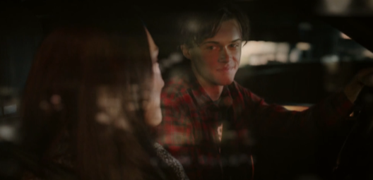 loveslivvia's tweet photo. just belly blushing when conrad looks at her while driving https://t.co/mVwZQNPVAo