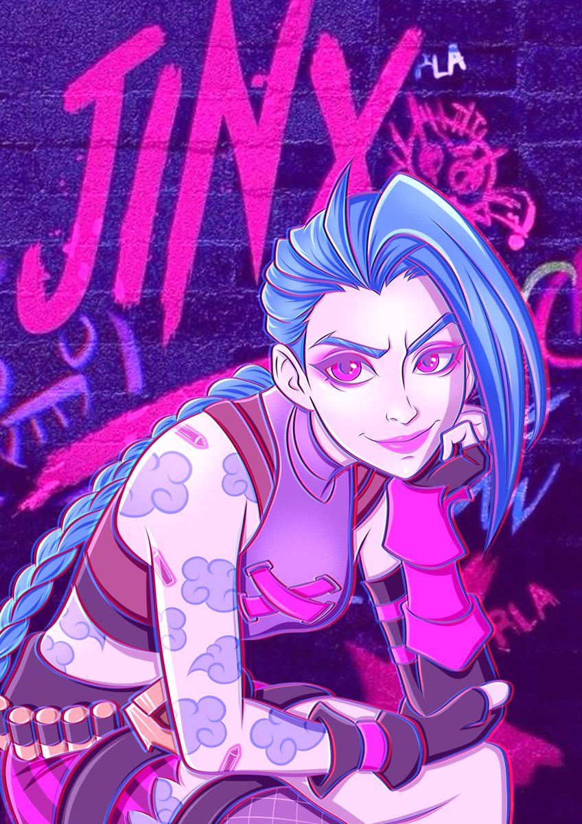 ratheuss's tweet photo. Jinx - League of Legends https://t.co/77yCePKFyR
