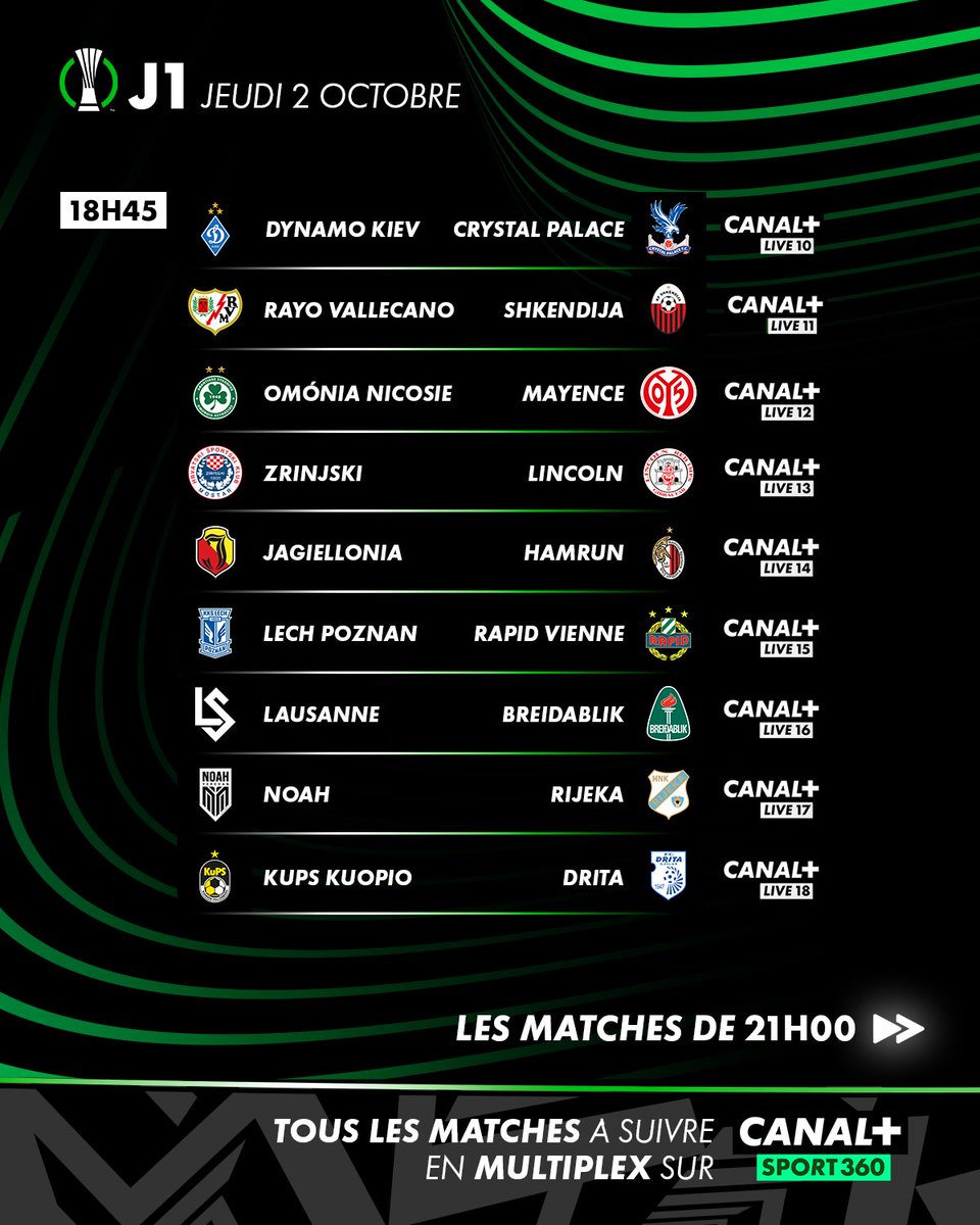 CANAL+ Foot tweet media