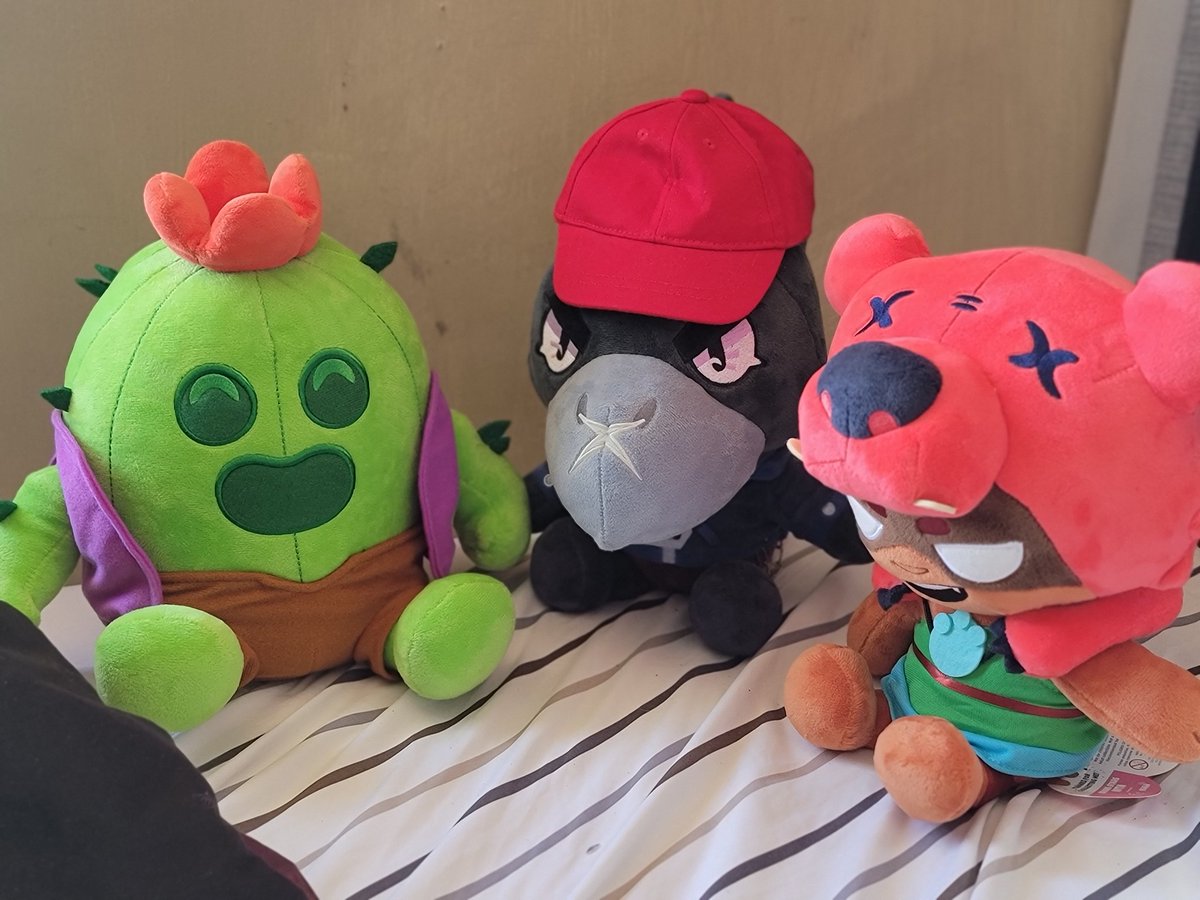 BsClayStudio's tweet image. AMIGOS MIREN LO QUE LLEGÓ 🐻🌵
#Brawlstars #youtooz #plushie