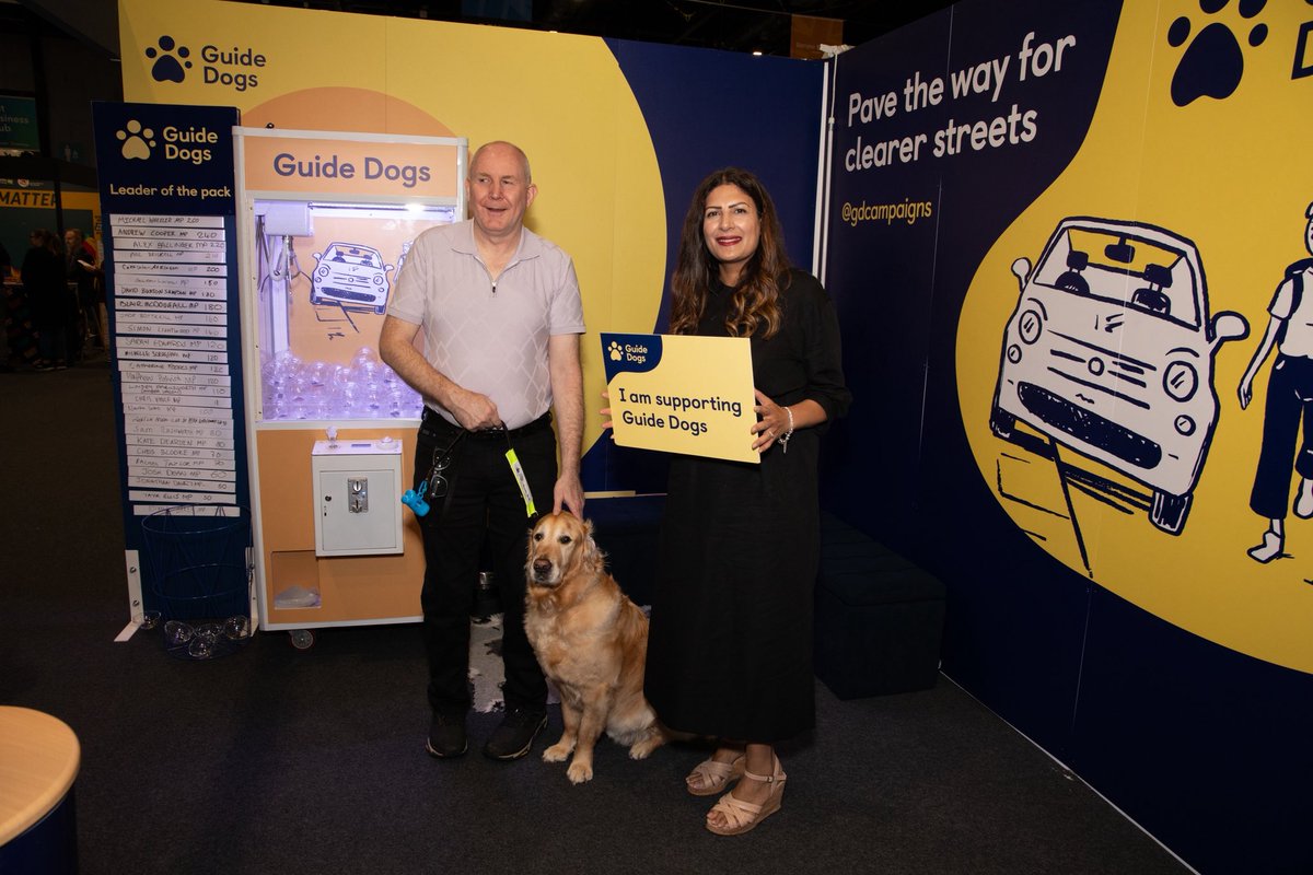 PreetKGillMP's tweet photo. Busy few days at #LabourConference speaking with @womensaid, @PancreaticCanUK, @guidedogs, and @WoodlandTrust.

We had important conversations on the issues that matter to people in Birmingham Edgbaston-from protecting women and children, to supporting patients, &amp; accessibility. https://t.co/HHBpdY9Tpq