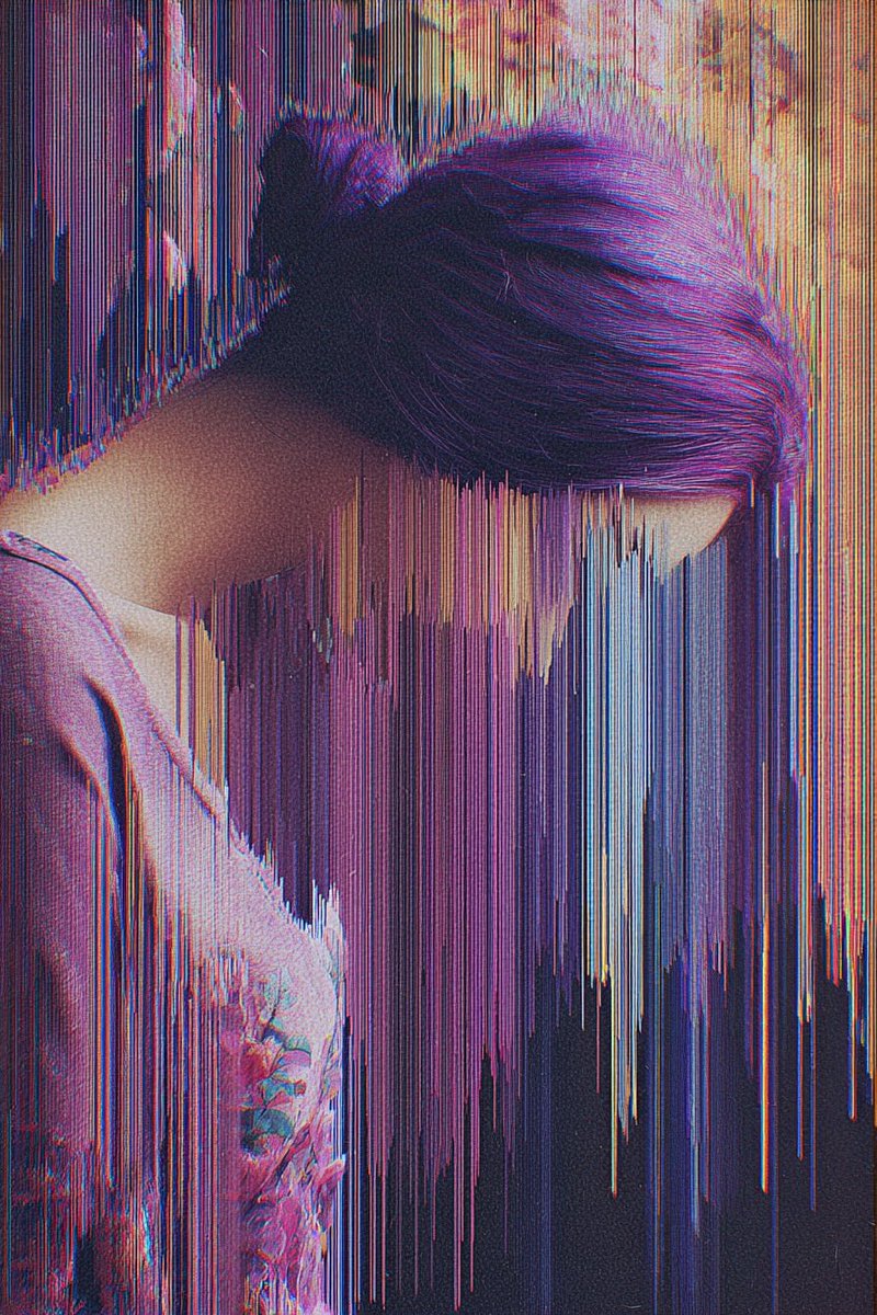 threadbare at the edges 

i am fraying where the world presses too hard,
barely stitched together,
barely breathing.
one tug and i slip inside,
become her instead of me.
