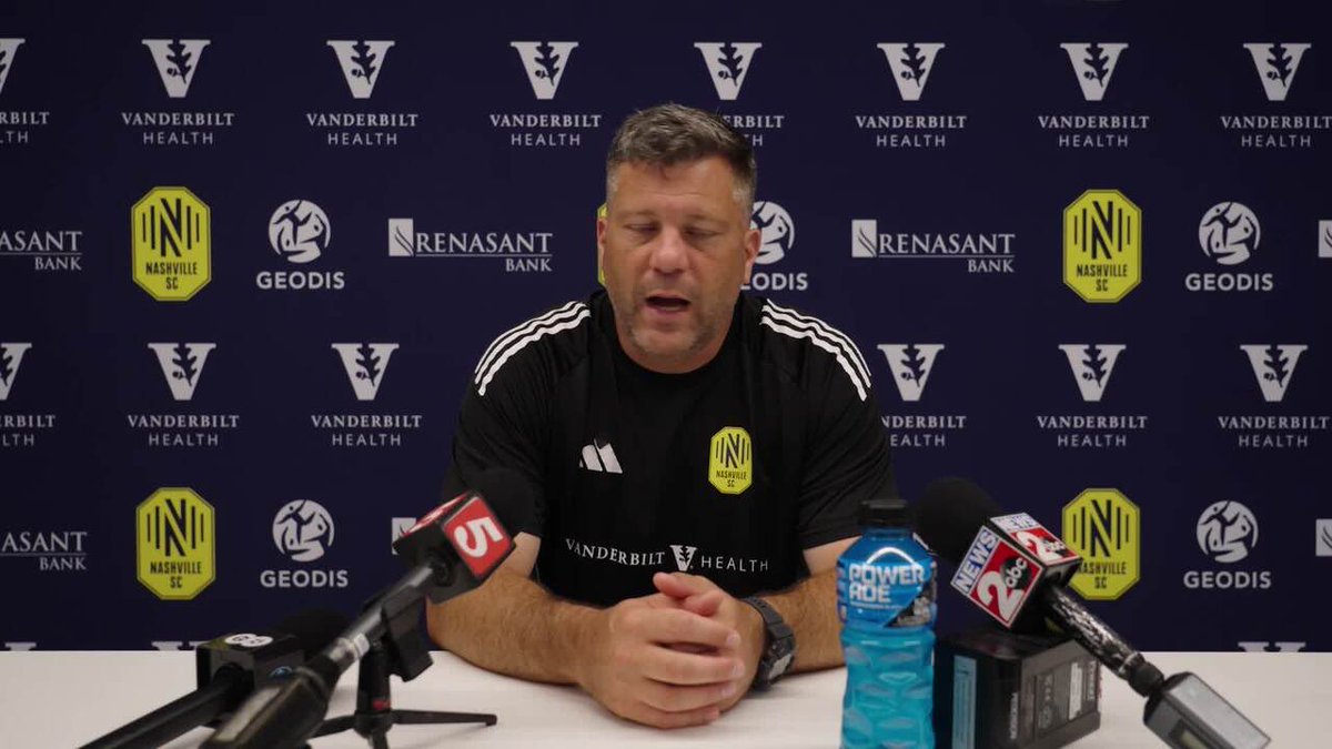 🇺🇸BJ Callahan - I think we’ve been able to stick to our process and preparations that we always do, it’s special moments we put a lot into it, I don’t we are afraid we are here to let it rip.

#MLS #USOC #nashvillefc