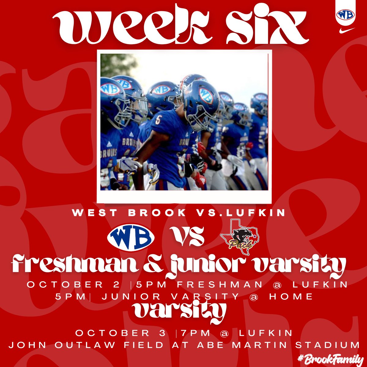 Beaumont West Brook Football tweet media