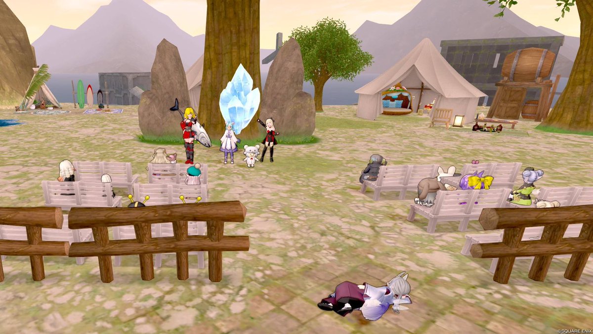 shiopo_DQX's tweet photo. 昨日は #むんゆに のにゅん会でした！

新人さんが前回から結構増え自己紹介聞けたり合同イベの詳細知れたりで面白かった〜🎶

二次会ではトリ、昏冥庫、ナスガルドに行ってきました！(写真撮り忘れ😇)月初めはやる事沢山ですね💪 https://t.co/EXCfUPLGCz