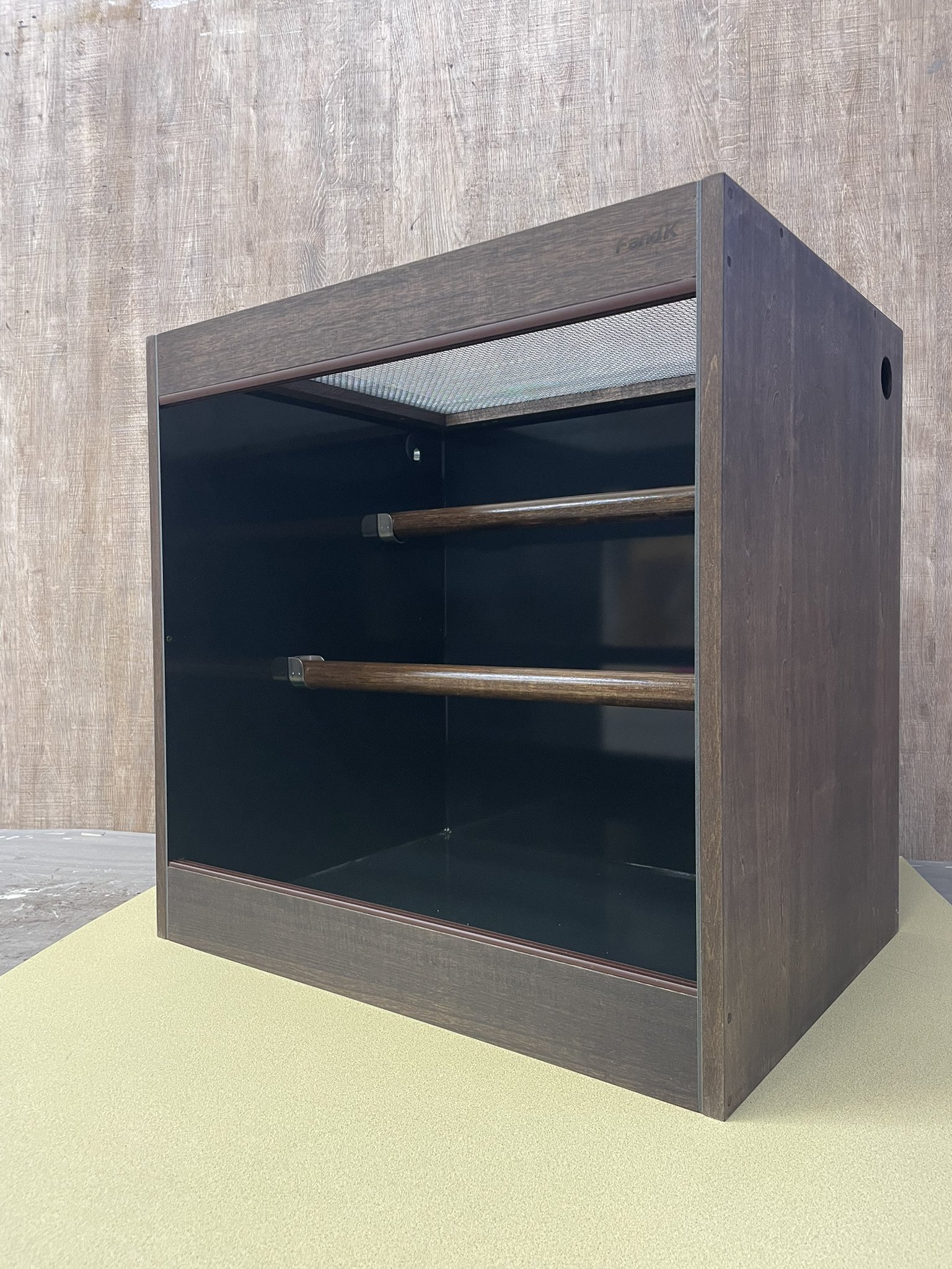 ＦandＫ爬虫類木製ケージ　pieni FandK爬虫類木製ケージ スタンダード防水仕様 600×450×450