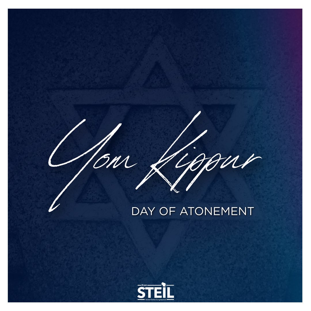 RepBryanSteil's tweet image. Wishing my Jewish friends and neighbors a meaningful fast.