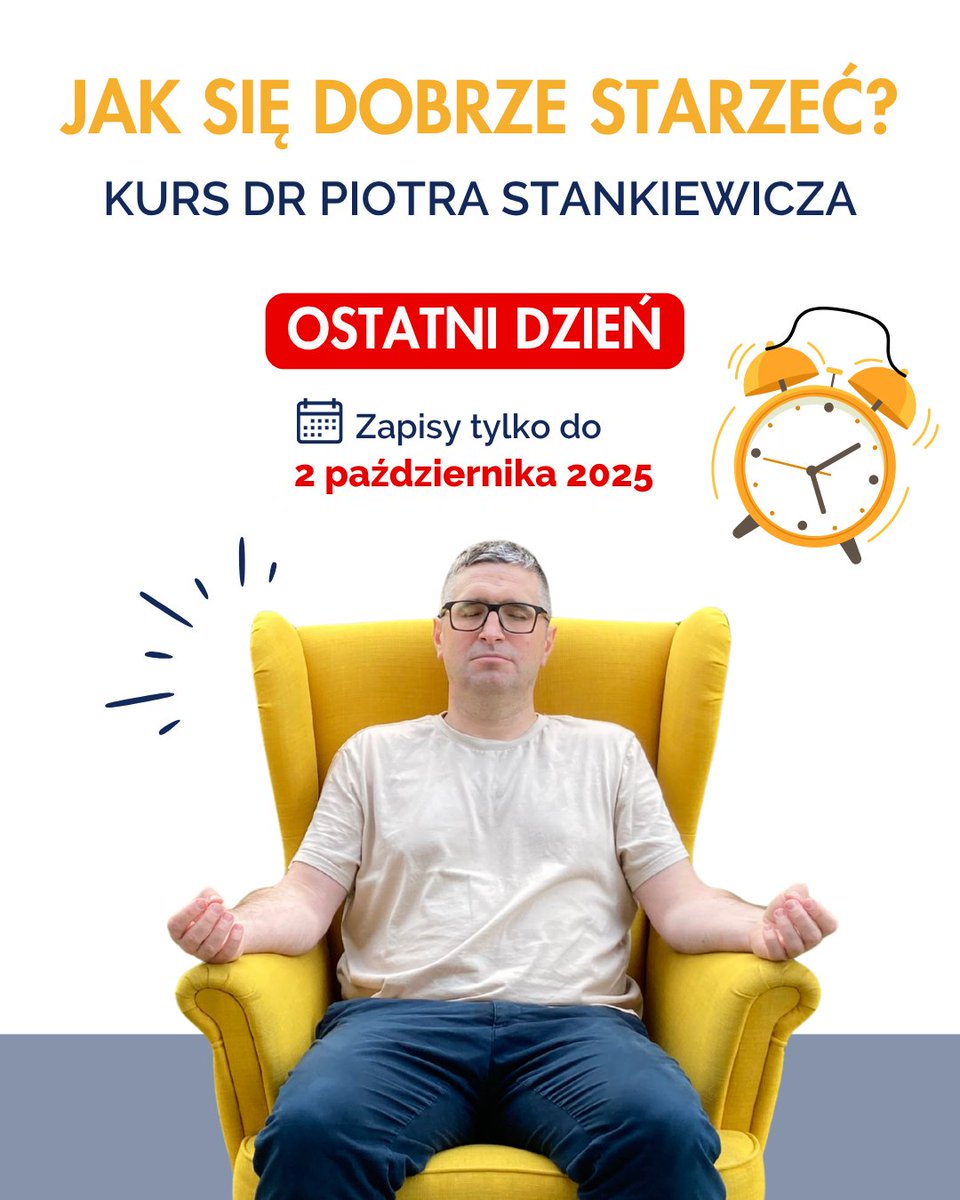Ruszyła ostatnia doba kampanii — zapisy na mój kurs już tylko dzisiaj. Zapraszam 👉 tinyurl.com/yjbsehb7