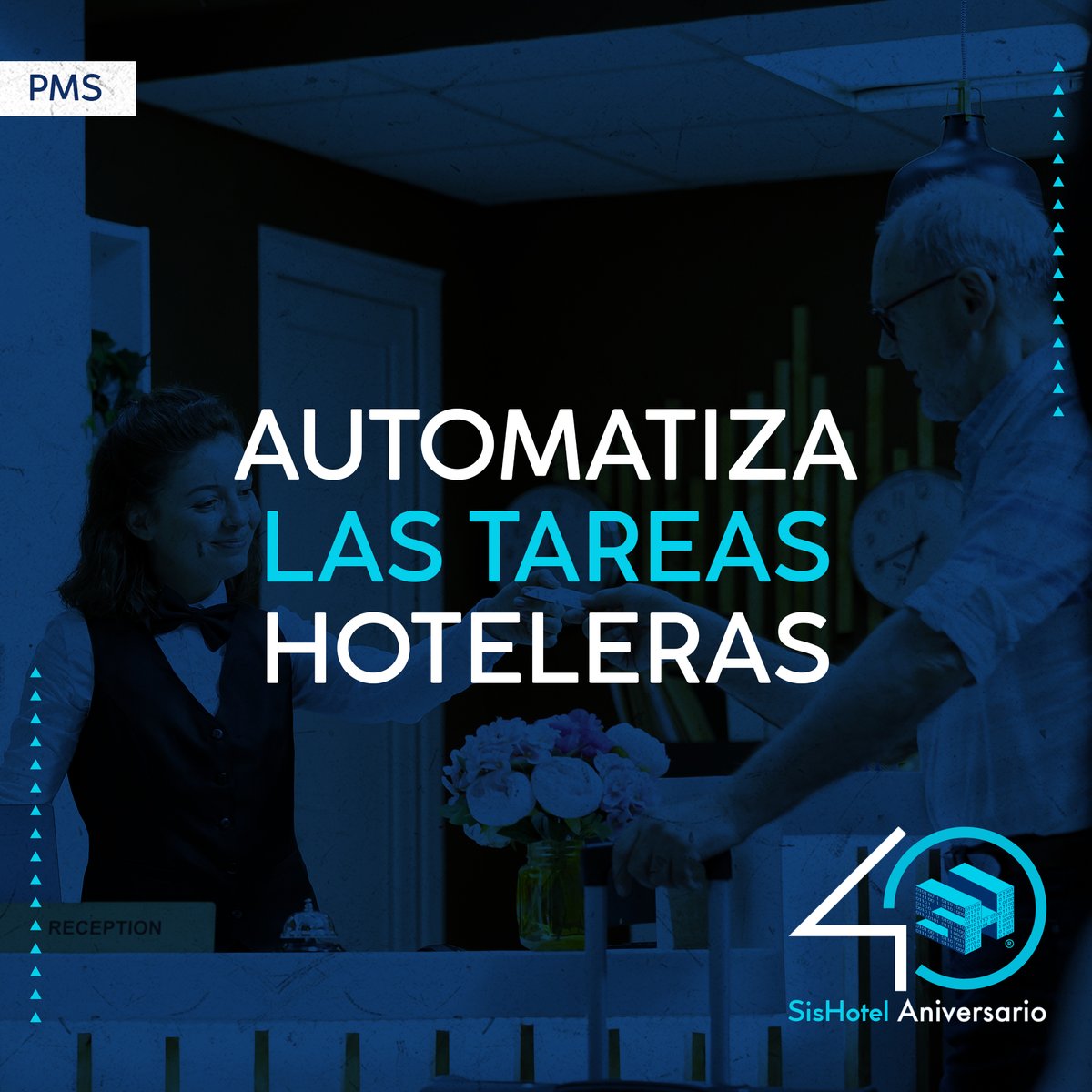SisHotel's tweet image. Garantiza precisión en la operación al automatizar acciones diarias como el manejo de reservas y la creación de comprobantes de pago.

SisHotel 40 años al servicio de la hotelería.

#SisHotel #SisHotel40 #OperaciónBajoControl
#PMS #industriahotelera #softwareparahoteles #software