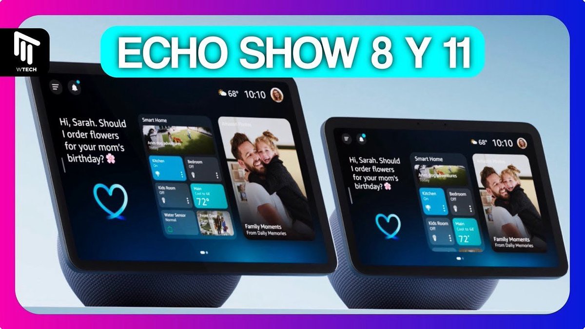 W_Tech_Oficial's tweet photo. NUEVAS ALEXAS | Echo Show 8 y Echo Show 11 😍
https://t.co/D0I28vZAcq

#amazon #echoshow8 #echoshow11 https://t.co/45RJoIT63X