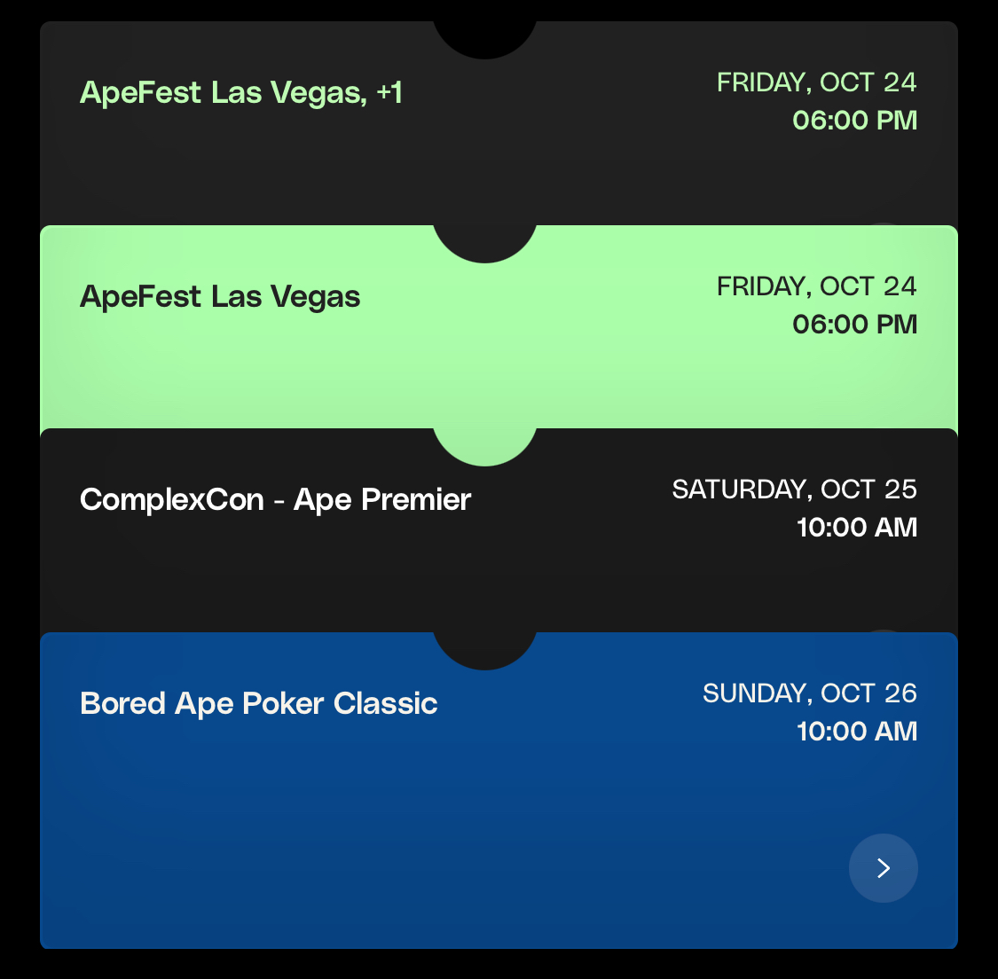 0xCryonix's tweet photo. Locked and loaded for Apefest https://t.co/oTQ6tFHzkM