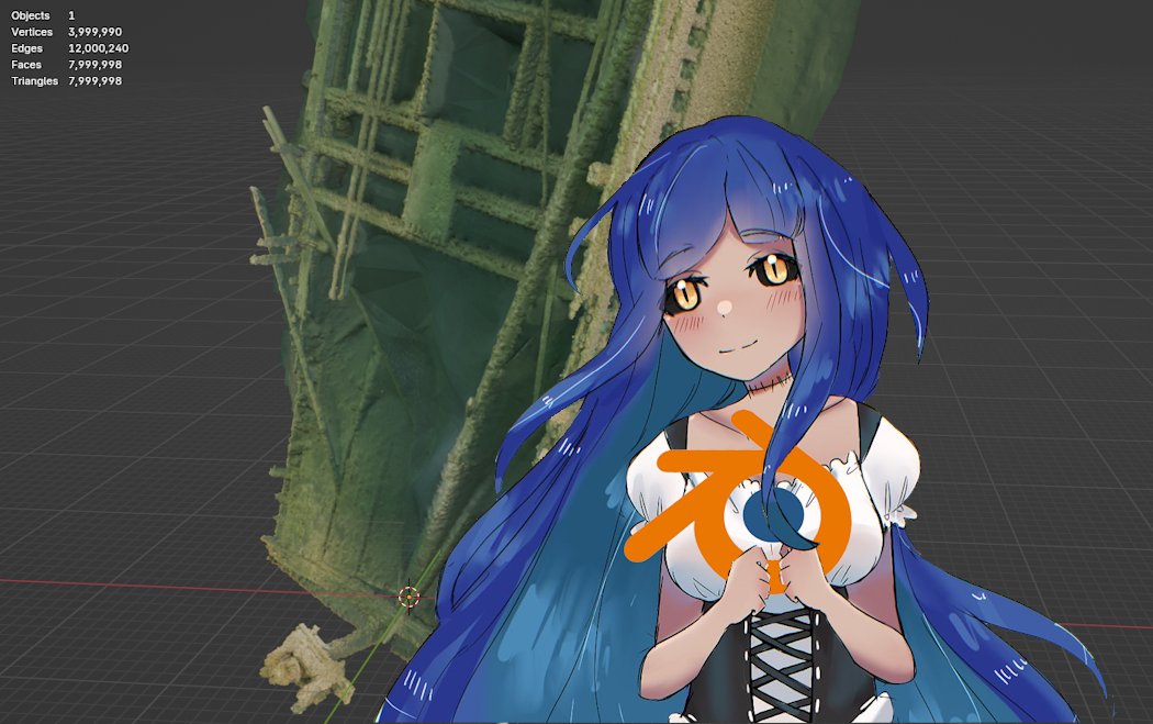 DullaTheDulla's tweet photo. Startin my stream early today, cause I'm already doin what I'll be doin then, which is..... working! 
Come by for the thrilling experience of watching me convert giant photo scanned models into a usable state for my employer lol. 
https://t.co/CIc8cDxXpg https://t.co/EomuMsZ6H7