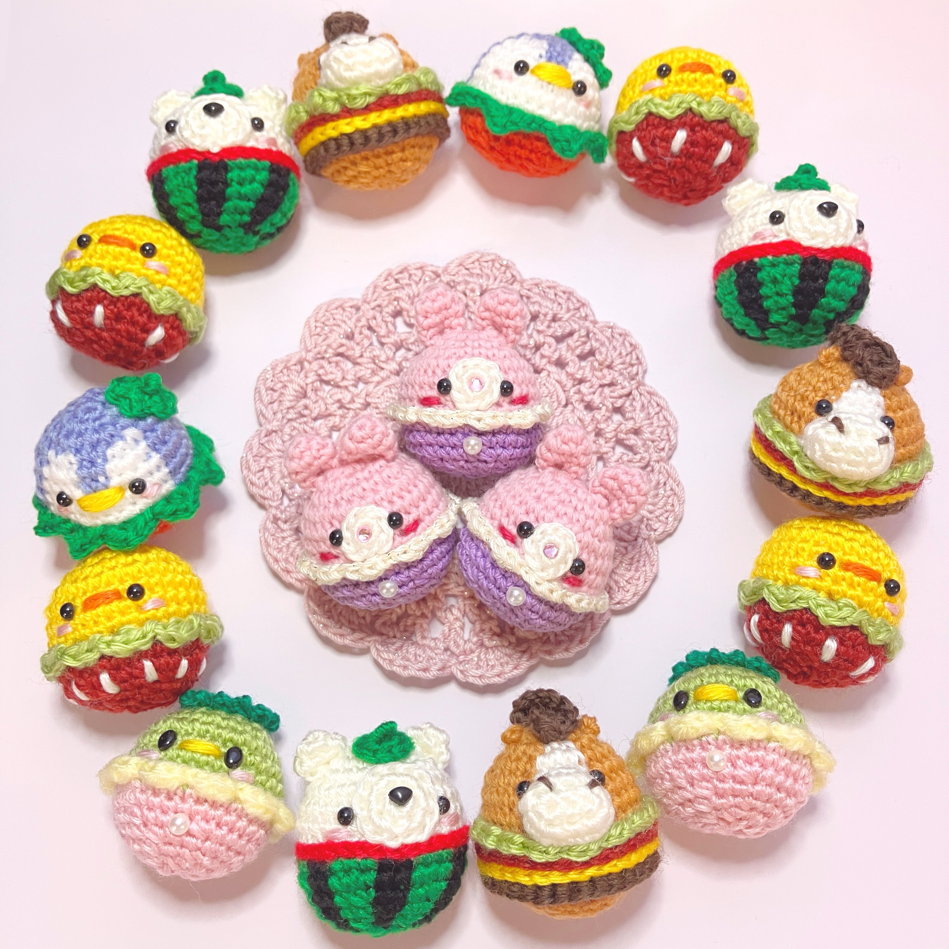 ❤︎みーちゃん専用❤︎いちご❤︎ぃっぱぃ❤︎あみぐるみ❤︎ハンドメイド❤︎ ❤︎みーちゃん専用❤︎いちご❤︎ぃっぱぃ❤︎あみぐるみ
