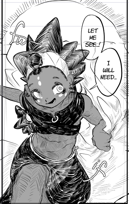 carefulventures's tweet photo. A few selections of some of my favorite Asu moments! She's a young, eager spiritualist and medicine woman who serves the protector spirit Olumdawe—and very much a foil to the other main character.

I have great fun drawing her expressions!

#manga #indiemanga #comics #indiecomics https://t.co/oyRyfLTEty