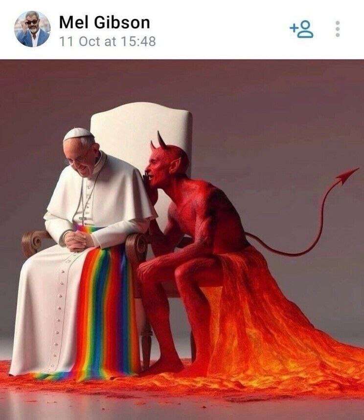 roachylewis's tweet photo. @CatholicSat Mel had it locked in https://t.co/NetXvaaShL
