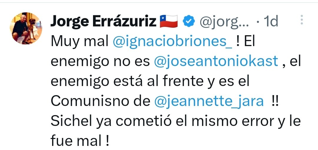 ¿Cómo identificar una secta política? Cuando te reclaman diciendo: "el enemigo no es XXX, el enemigo está al frente"