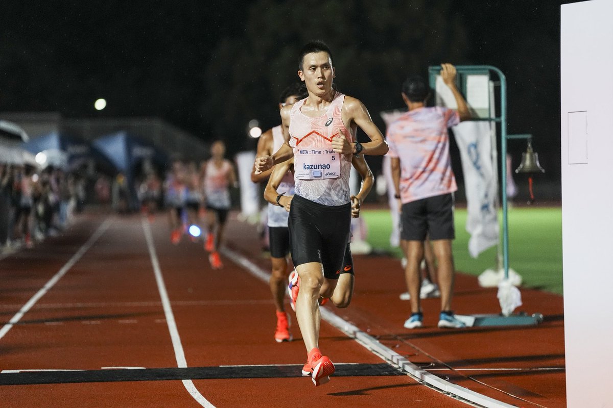 OBRS_running's tweet photo. 13日（土）
○ META:Time:Trials TOKYO FINAL
〈5000m〉
・疋田 14′23″5 5位
・北村 14′25″8 6位
27日（土）
○第73回全日本実業団対抗陸上競技選手権大会
〈1500m〉
・鈴木 3′48″01 全体14位
・永田 3′54″20 全体22位
28日（日） https://t.co/ySEo5c4THM