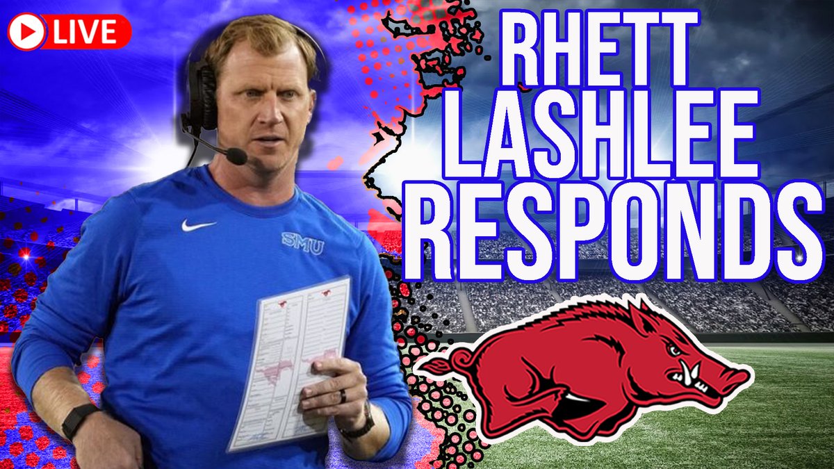 Rhett Lashlee RESPONDS! + Our Top HC Candidates
youtube.com/live/QCOnfHRZg…