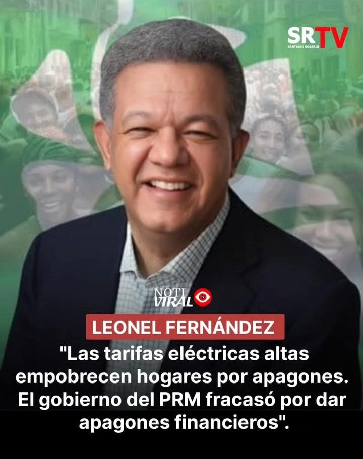 Giselio Taveras (@giseliot) on Twitter photo Además de empobrecer los hogares, el gobierno está llevando a la quiebra a la mayoría de micro y pequeñas empresas solo con las abusivas tarifas eléctricas. <a href="/LeonelFernandez/">Leonel Fernández</a> SOS. Además de empobrecer los hogares, el gobierno está llevando a la quiebra a la mayoría de micro y pequeñas empresas solo con las abusivas tarifas eléctricas. <a href="/LeonelFernandez/">Leonel Fernández</a> SOS.