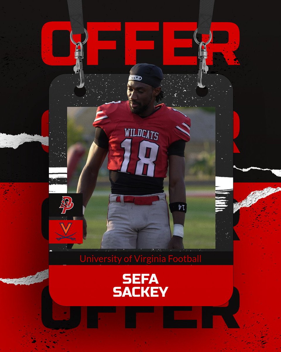 Sefa Sackey earns another D1 football offer from Virginia!
