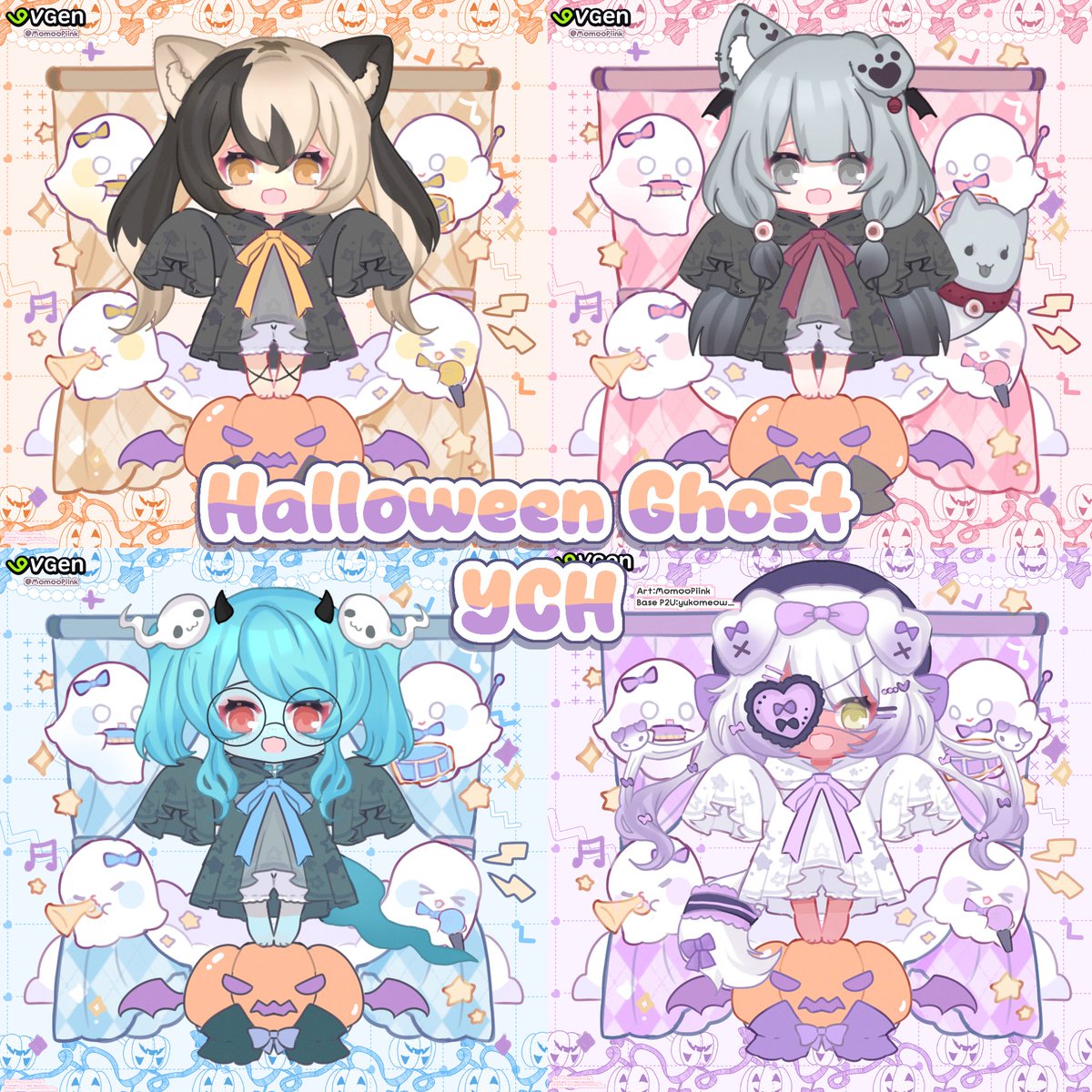 ₊♡🎃 𝐇𝐚𝐥𝐥𝐨𝐰𝐞𝐞𝐧 𝐆𝐡𝐨𝐬𝐭 - 𝐑𝐚𝐟𝐟𝐥𝐞 ♡₊˚

✦.Ends on 48 hrs
╭  →   to enter  ┊  follow + ♡ + ↻    
╰ drop your character!
𝘉𝘢𝘴𝘦 𝘣𝘺: 𝘺𝘶𝘬𝘰𝘮𝘦𝘰𝘸_

•┈୨♡୧┈•
#vtuber #raffle #ych
#Halloween #October