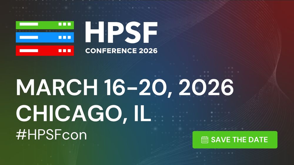 tgamblin's tweet image. Great news!
The date & location are locked in for #HPSFCon 2026. 
➡️ HPSFCon 2026
📅 March 16-20, 2026
📍 Chicago, IL
Stay tuned for CFP & registration details later this month. #hpsf #hpc
events.linuxfoundation.org/hpsf-conferenc…