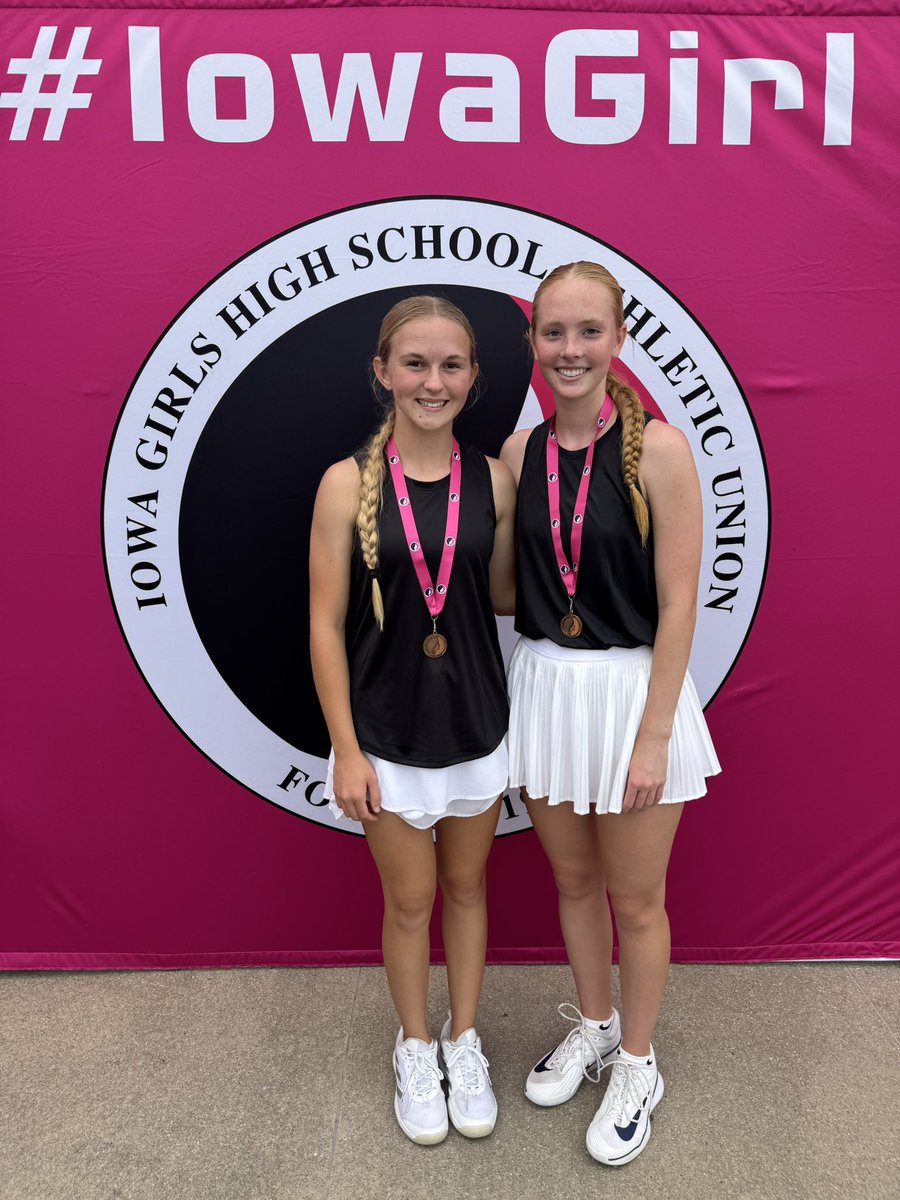 Individual State wraps up for Addy and Lauren after a hard-fought match against a talented Boone duo. The girls played with grit and class, representing our program so well. Proud of their effort, growth, and all they’ve accomplished!