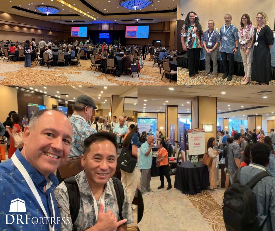 Proud to be a sponsor at the HI Digital Government Summit 2025 yesterday!
A great day of connection and innovation in Hawaii’s digital future.
#HIDigital #DRFortress #Hawaii