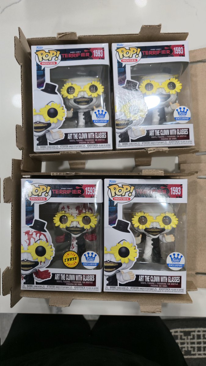 Hellrais3r13's tweet image. In 5 years collecting... Ive never got a chance of chase....ever 🤩🤩🤩 thank YOU ! 🙏🏻 @OriginalFunko #TERRIFIER #FunkoPop