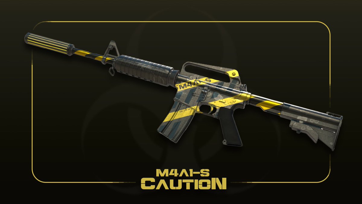 166Foxbox's tweet photo. new day new skin 😊 hope you like de new M4A1-S Caution 

https://t.co/ZjOS43umvf https://t.co/rqv5x0duRf
