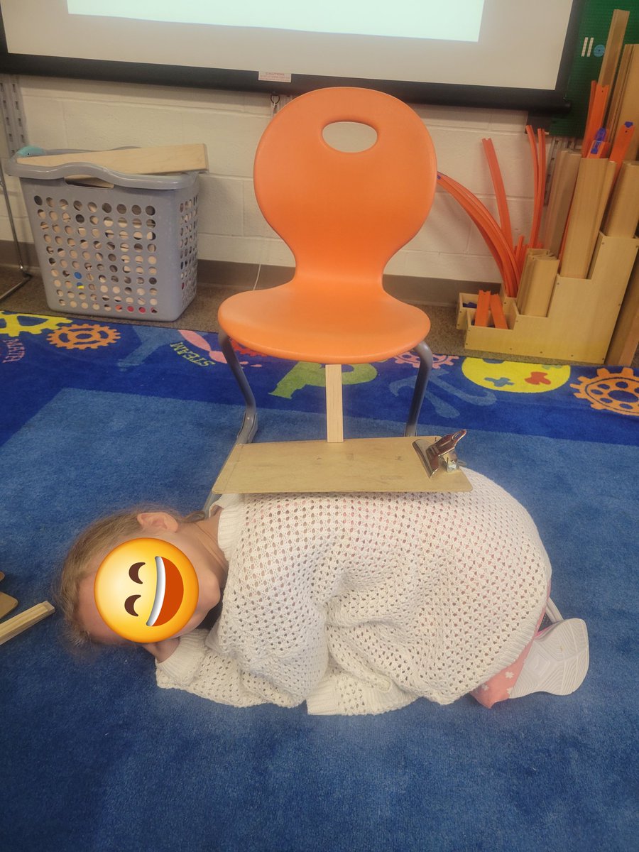 Flexible Educator-STEAM/STEM (@andreamango1) on Twitter photo Definition of "out of the box 📦" thinking! 💡Students were challenged to reach from the floor to the seat of the chair with as little <a href="/KEVAplanks/">KEVA® Planks</a> as possible. 😁🤩 Definition of "out of the box 📦" thinking! 💡Students were challenged to reach from the floor to the seat of the chair with as little <a href="/KEVAplanks/">KEVA® Planks</a> as possible. 😁🤩