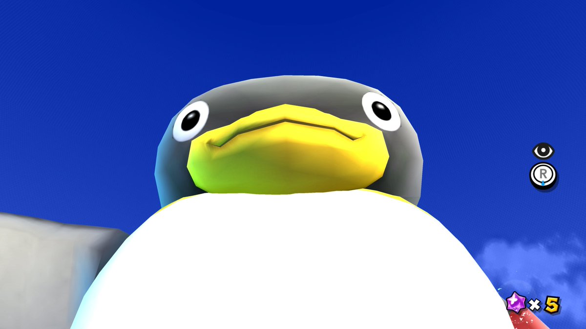 高画質ペンギン🐧🐧 #NintendoSwitch #スーパーマリオギャラクシー