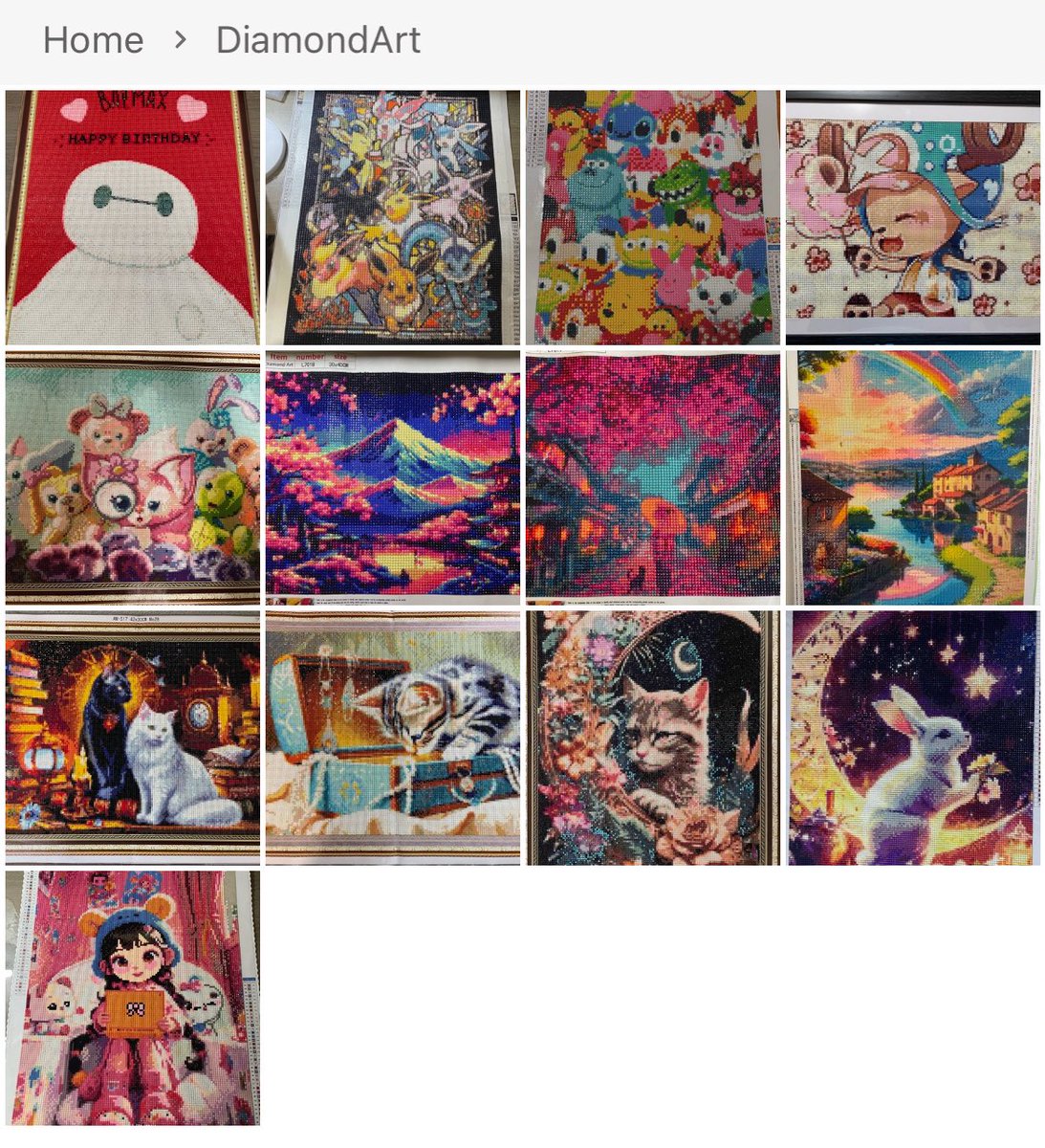 Coco_An2's tweet image. 今月でダイヤモンドアートやり始めて
半年経ちます(*  ˊ꒳ˋ*)

半年で  作品 13 🙂
25×35 5作品
A3 30×40 7作品
A2 40×60 1作品

ほんとアート楽しいよ(*  ˊ꒳ˋ*)
まだまだやるよ〜ヾ(*´∀｀*)ﾉ